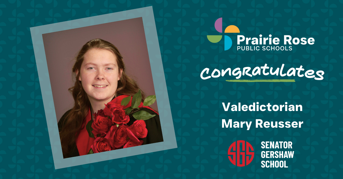 SGS Valedictorian NEWS